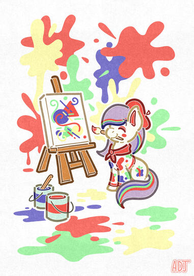 Paint stains Paint stains